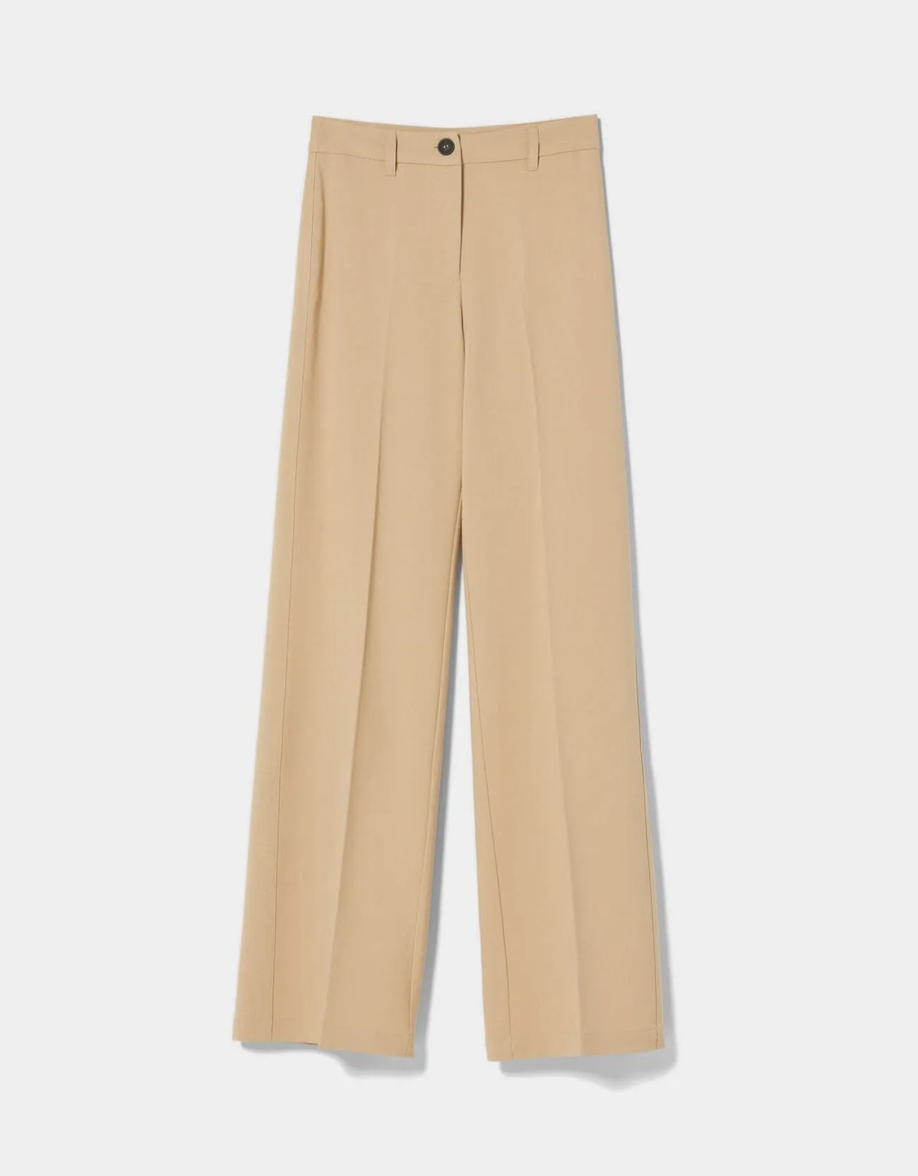 Wide-Leg-Hose mit Gürtelschlaufen